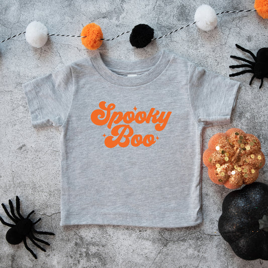 Spooky Boo Stars | Toddler Graphic Short Sleeve Tee