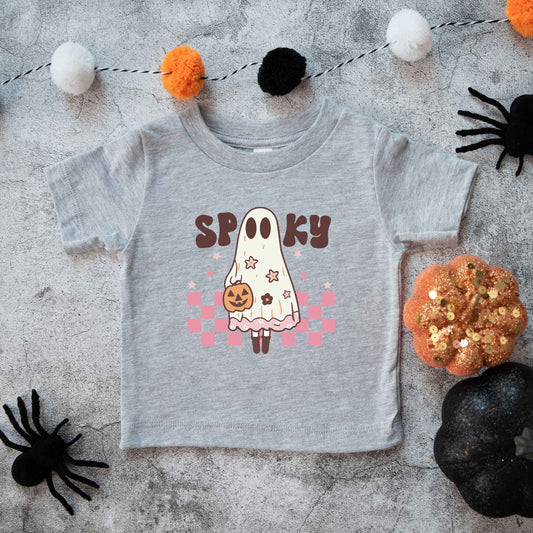 Spooky Girl Ghost | Toddler Graphic Short Sleeve Tee