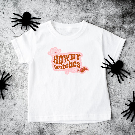 Howdy Witches | Toddler Graphic Short Sleeve Tee