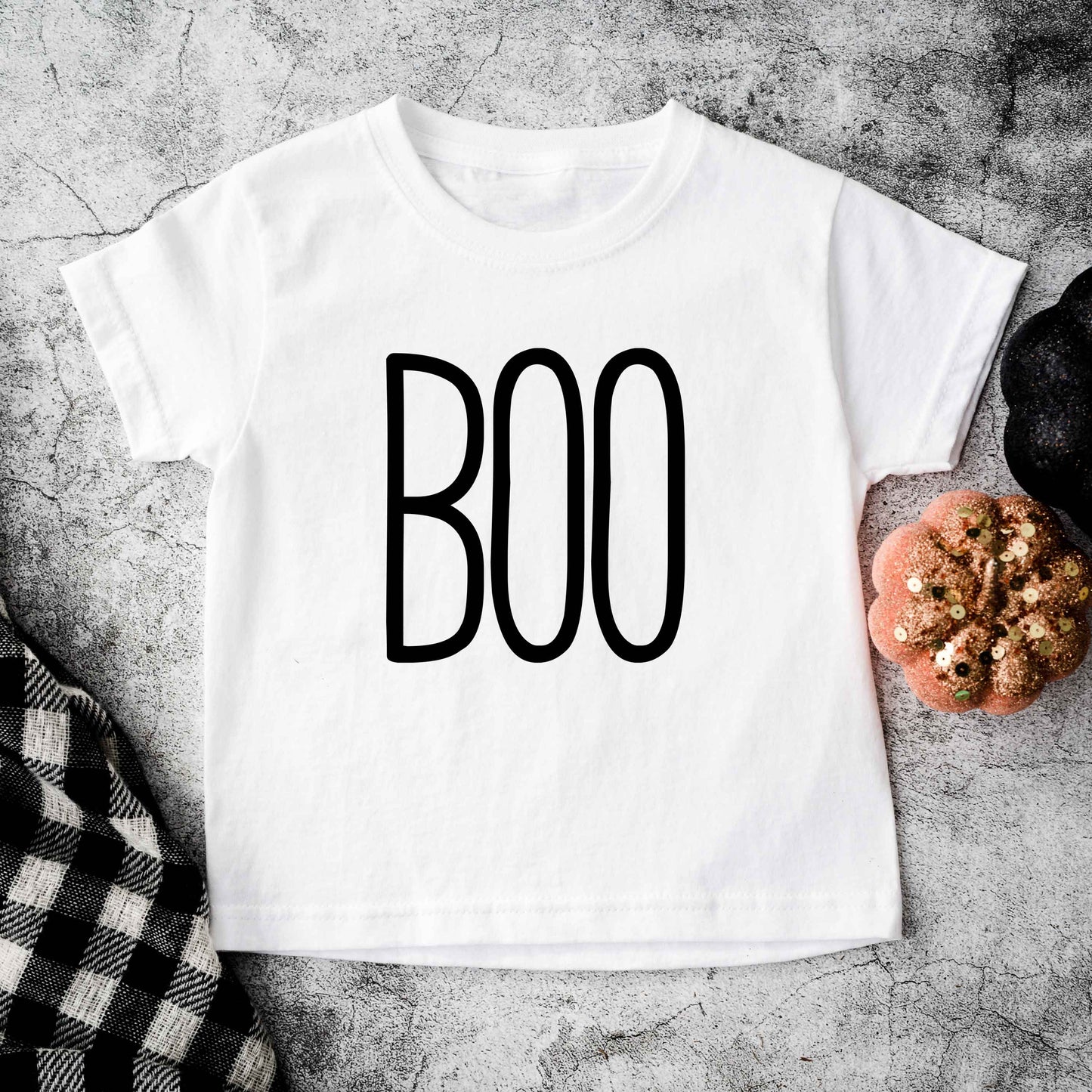 Boo Word | Toddler Graphic Short Sleeve Tee