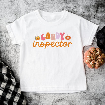 Candy Inspector Colorful | Toddler Graphic Short Sleeve Tee