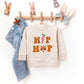 Hip Hop Bunny With Sunglasses | Toddler Sweatshirt