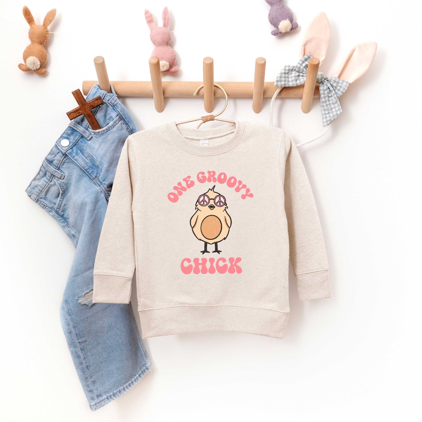 One Groovy Chick | Toddler Sweatshirt