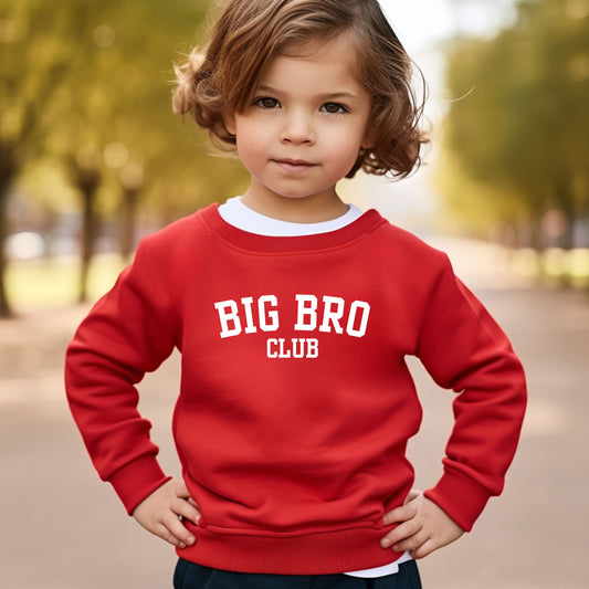Big Bro Club | Toddler Graphic Sweatshirt