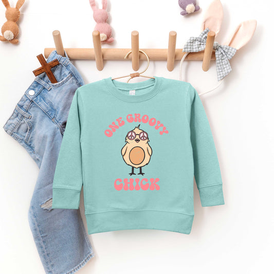 One Groovy Chick | Toddler Sweatshirt