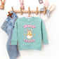 Hoppy Easter Chick Colorful | Toddler Sweatshirt