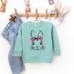 Bunny With Bandana | Toddler Sweatshirt