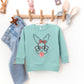 Easter Bunny With Bubble Gum | Toddler Sweatshirt
