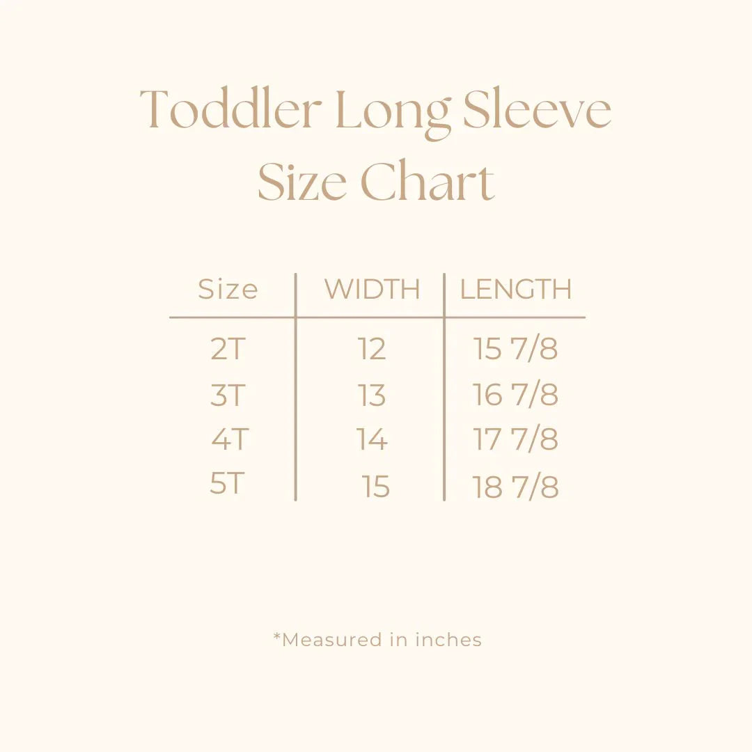 Two Two Two | Toddler Graphic Long Sleeve Tee