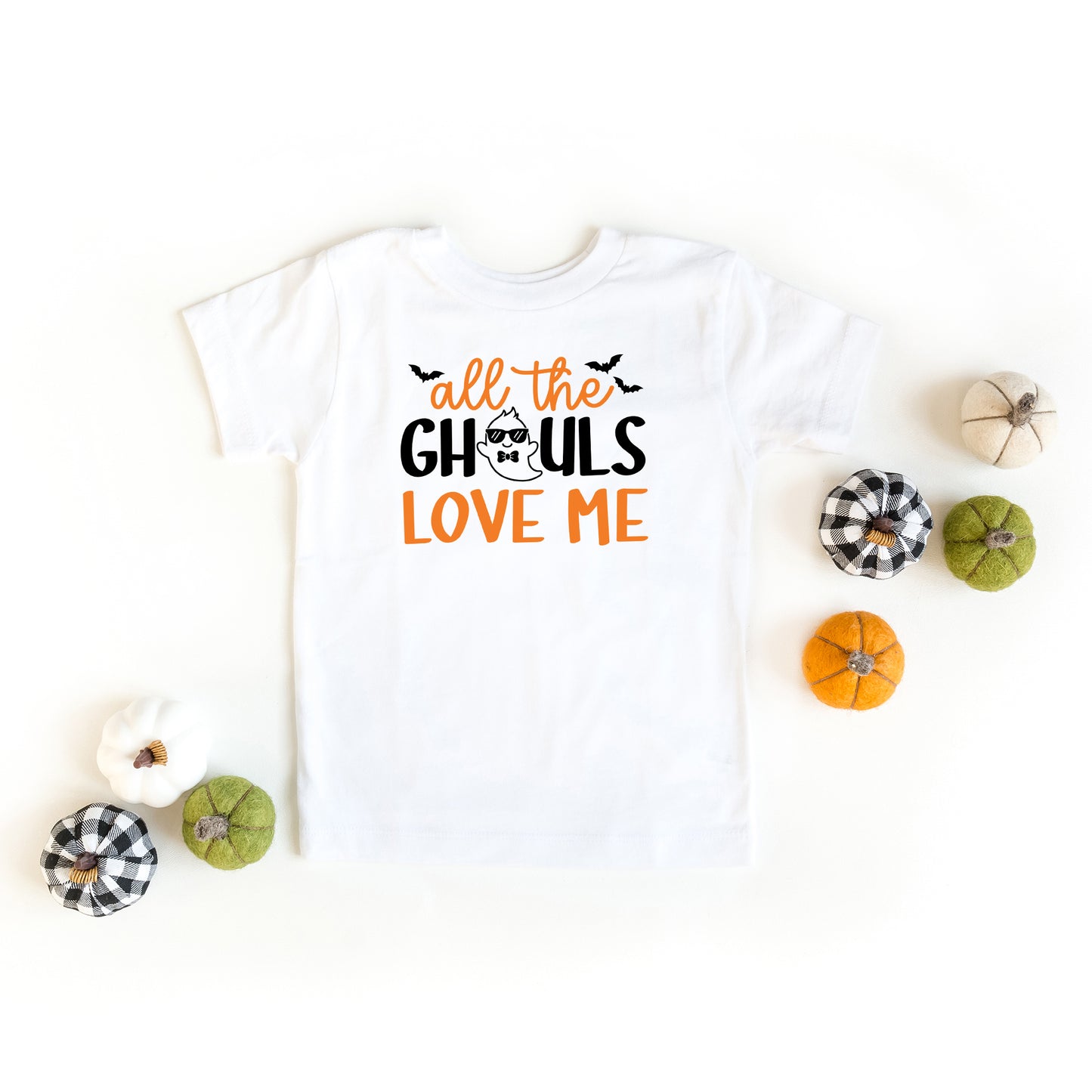 All The Ghouls Love Me Bats | Toddler Graphic Short Sleeve Tee