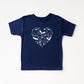 Ghosts Heart | Toddler Graphic Short Sleeve Tee