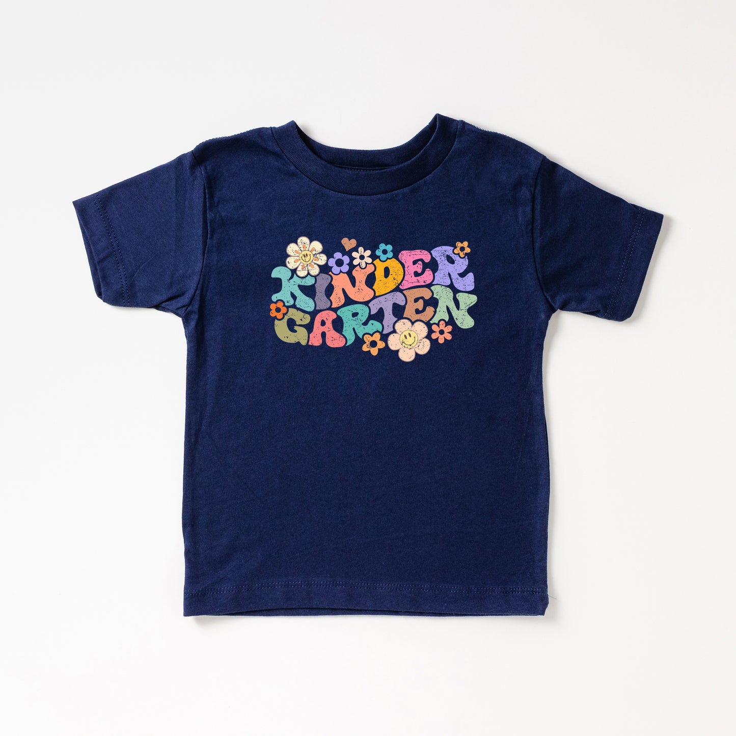 Kindergarten Flowers | Toddler Graphic Short Sleeve Tee