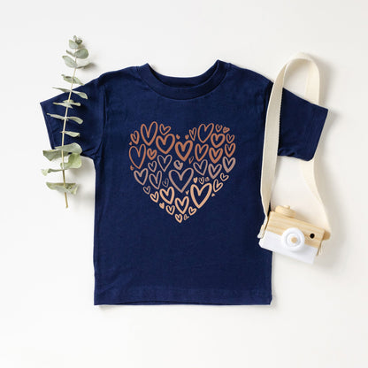 Black History Hearts | Youth Graphic Short Sleeve Tee