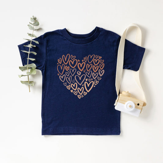 Black History Hearts | Youth Graphic Short Sleeve Tee