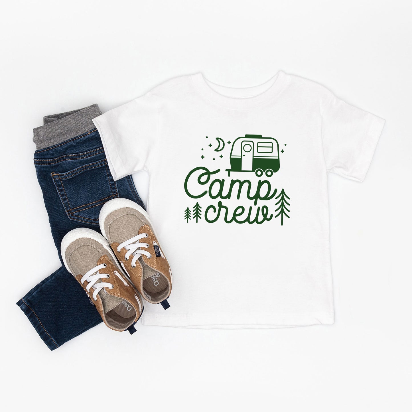 Camp Crew Camper | Toddler Short Sleeve Crew Neck