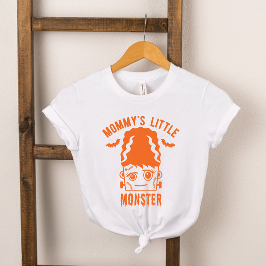 Mommy's Little Monster Girl | Toddler Graphic Short Sleeve Tee