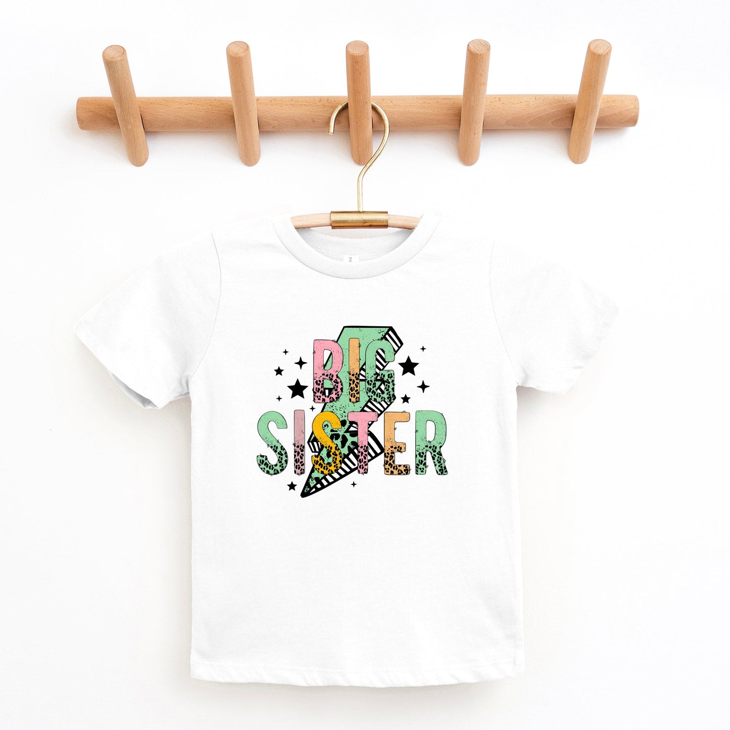 Big Sister Lightning Bolt | Youth Graphic Short Sleeve Tee