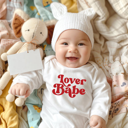 Lover Babe | Baby Graphic Long Sleeve Onesie