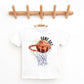 Basketball Game Day Hoop | Youth Graphic Short Sleeve Tee