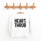 Heart Throb Small Heart Puff Print | Youth Graphic Long Sleeve Tee