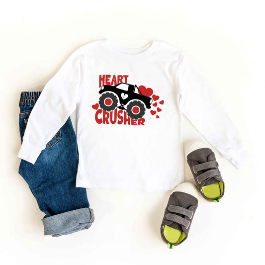 Heart Crusher | Toddler Graphic Long Sleeve Tee