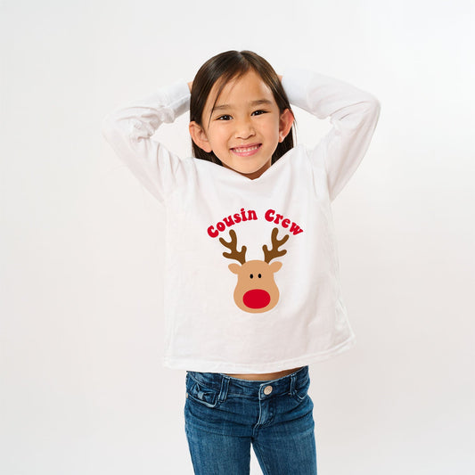 Cousin Crew Reindeer | Toddler Graphic Long Sleeve Tee