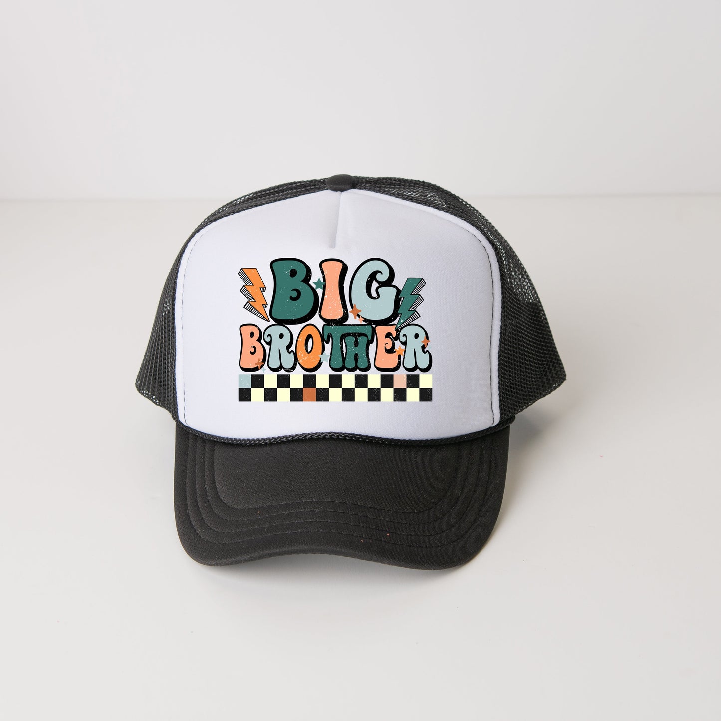 Big Brother Checkered | Youth Foam Trucker Hat