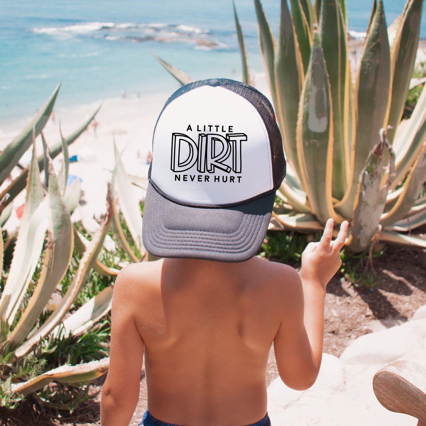 A Little Dirt Never Hurt | Youth Foam Trucker Hat