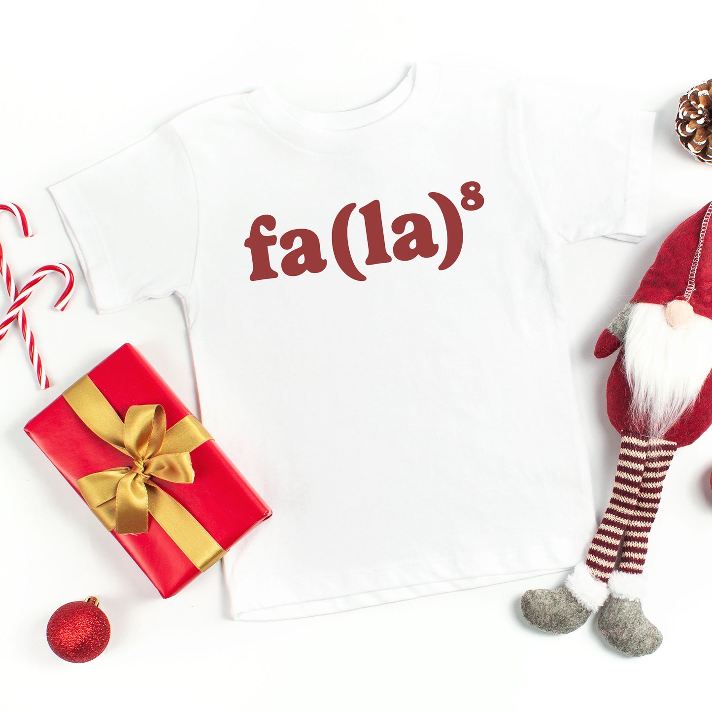 Fa La 8 | Toddler Graphic Short Sleeve Tee