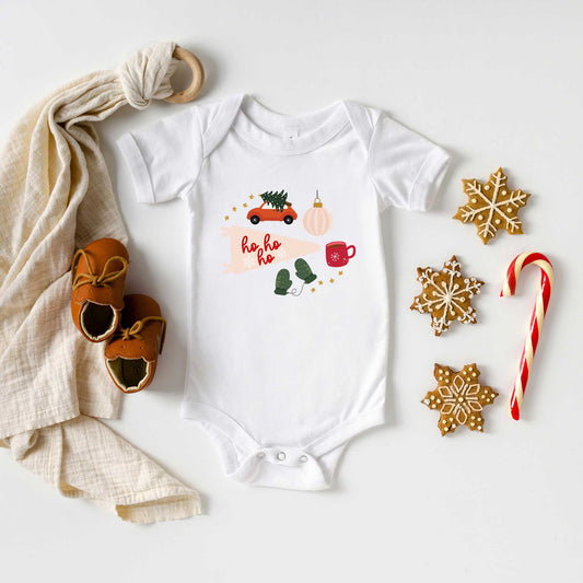 All About Christmas | Baby Graphic Short Sleeve Onesie