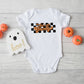 Let's Go Ghouls Checkered | Baby Graphic Short Sleeve Onesie