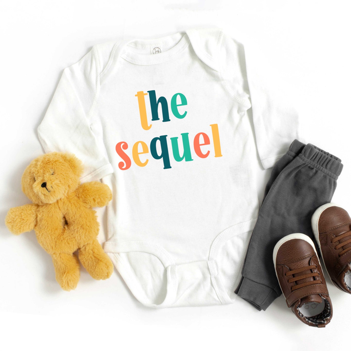 The Sequel Colorful | Baby Graphic Long Sleeve Onesie