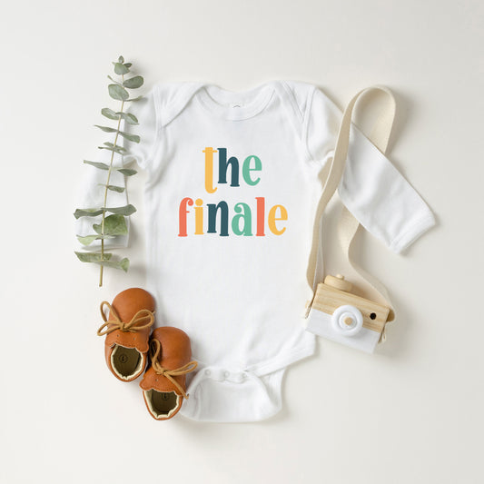 The Finale Colorful | Baby Graphic Long Sleeve Onesie