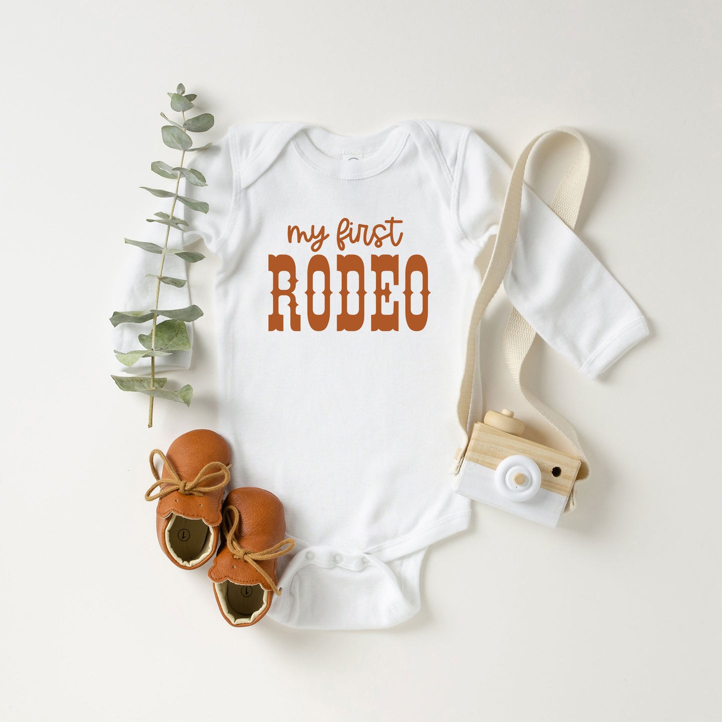 My First Rodeo | Baby Long Sleeve Onesie