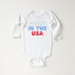 Made In The USA Pastel | Baby Long Sleeve Onesie