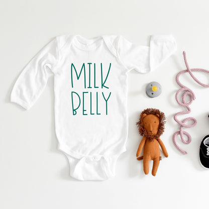 Milk Belly | Baby Long Sleeve Onesie