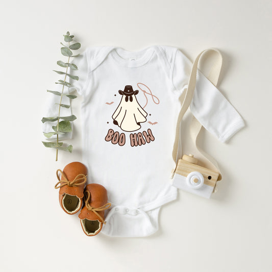 Boo Haw | Baby Graphic Long Sleeve Onesie