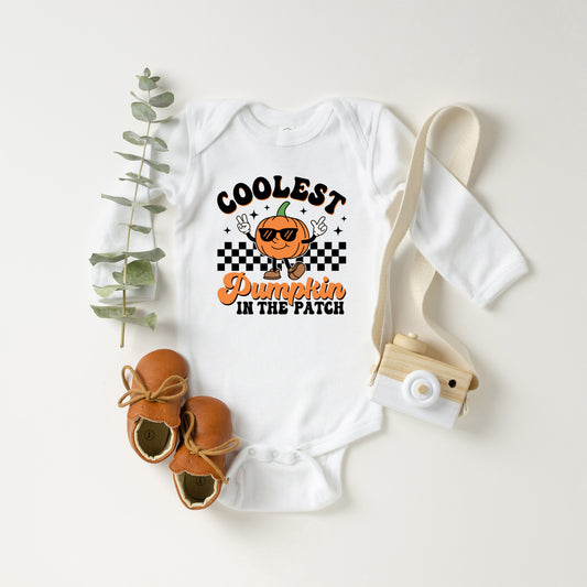 Coolest Pumpkin In The Patch | Baby Graphic Long Sleeve Onesie