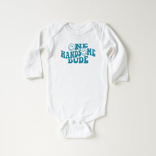 One Handsome Dude | Baby Long Sleeve Onesie