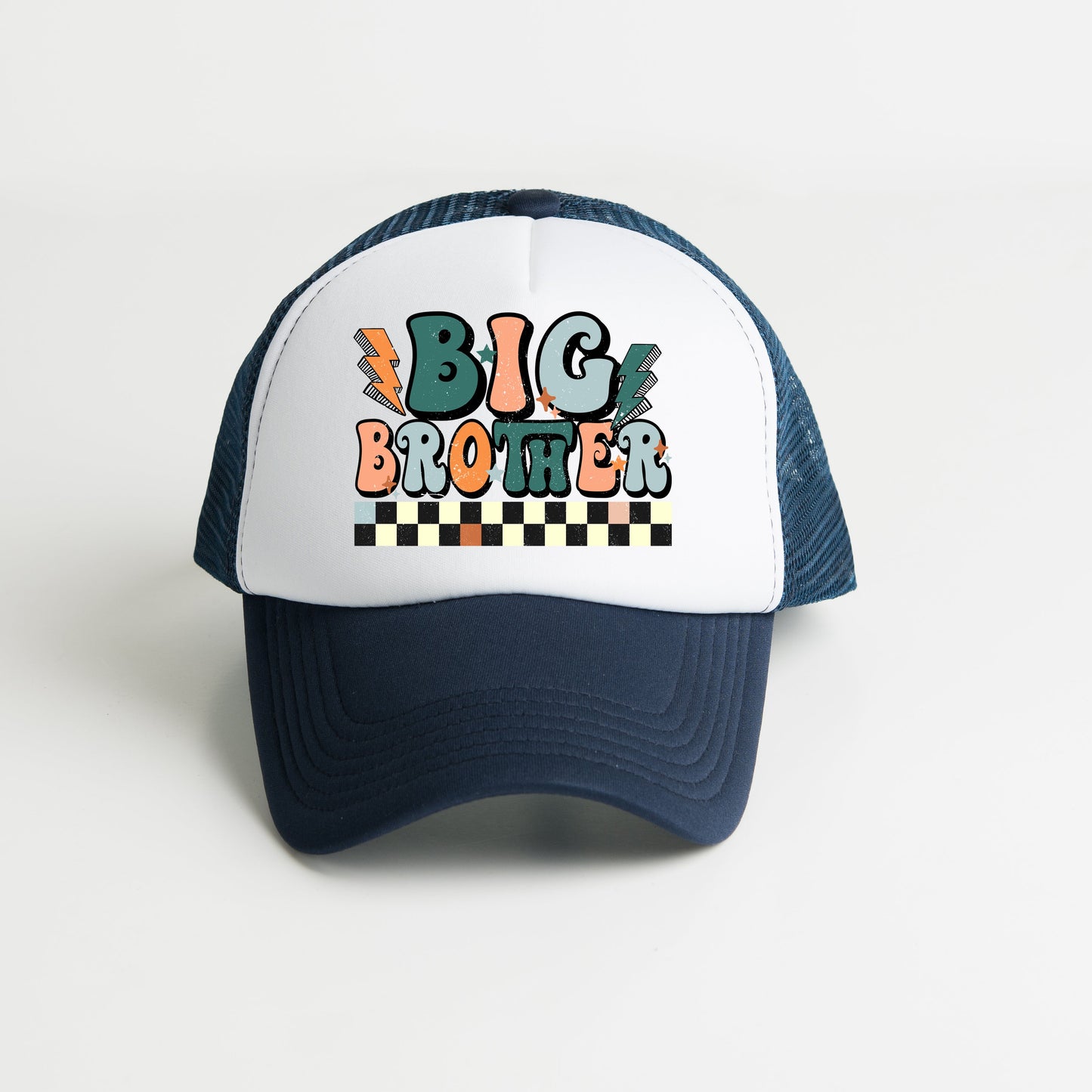 Big Brother Checkered | Youth Foam Trucker Hat