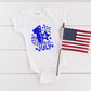 My 1st Fourth Of July | Baby Graphic Short Sleeve Onesie