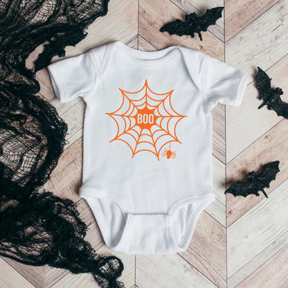 Boo Web | Baby Graphic Short Sleeve Onesie