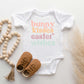 Bunny Kisses Easter Wishes | Baby Graphic Short Sleeve Onesie