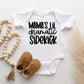 Mama's Lil Dramatic Sidekick | Baby Graphic Short Sleeve Onesie