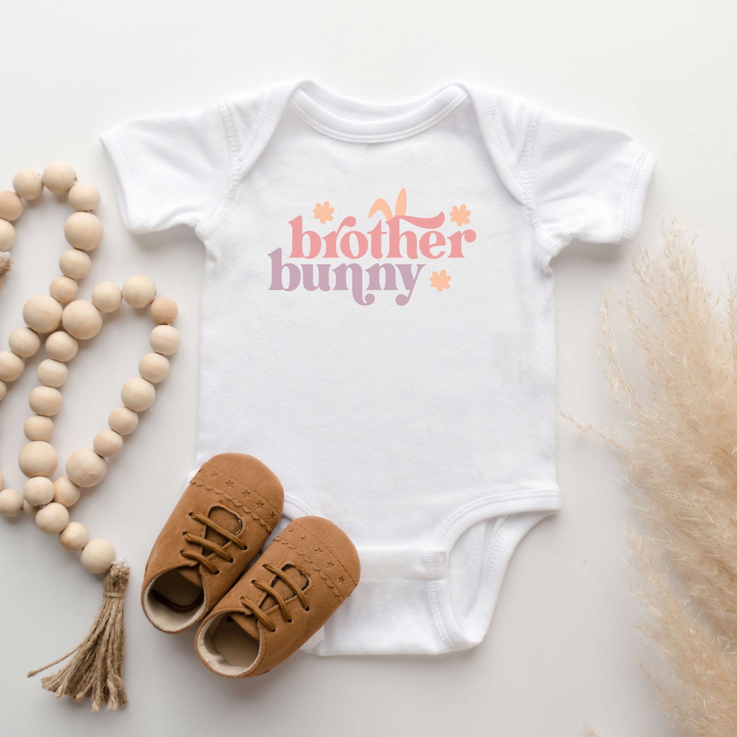 Brother Bunny | Baby Graphic Short Sleeve Onesie