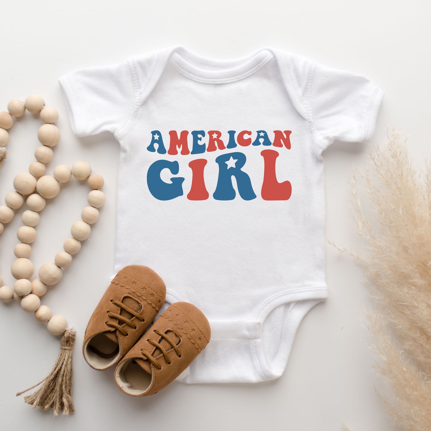 American Girl Stars | Baby Graphic Short Sleeve Onesie