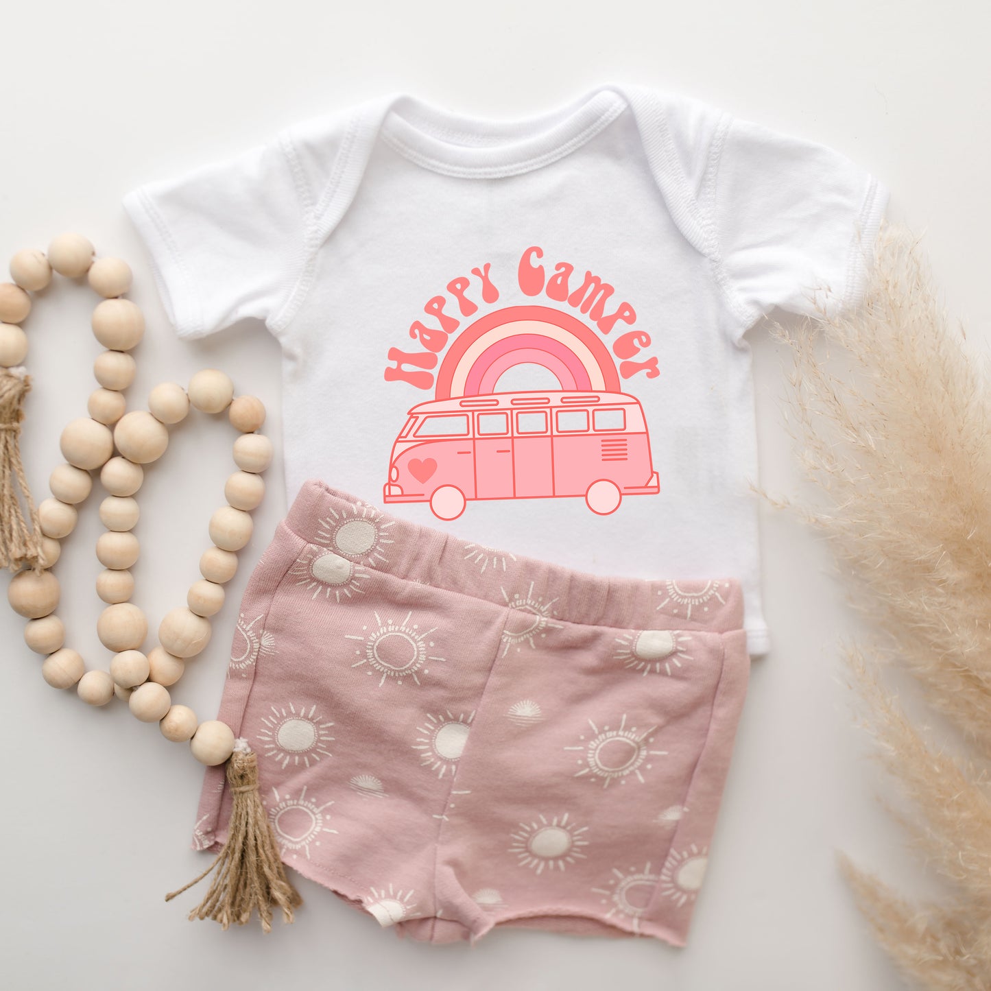 Happy Camper Van | Baby Onesie