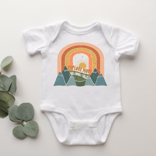 Boho Explore More | Baby Graphic Short Sleeve Onesie