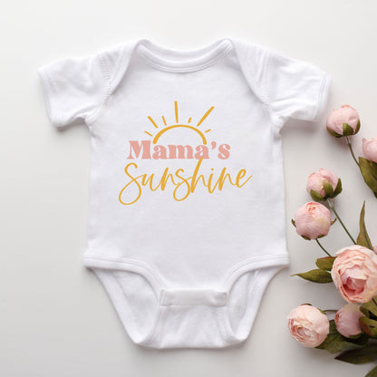 Mama's Sunshine | Baby Graphic Short Sleeve Onesie