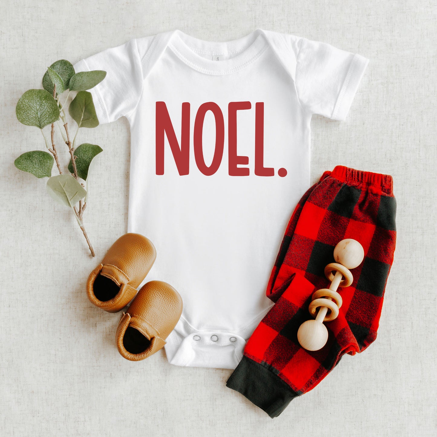Noel Bold | Baby Graphic Short Sleeve Onesie